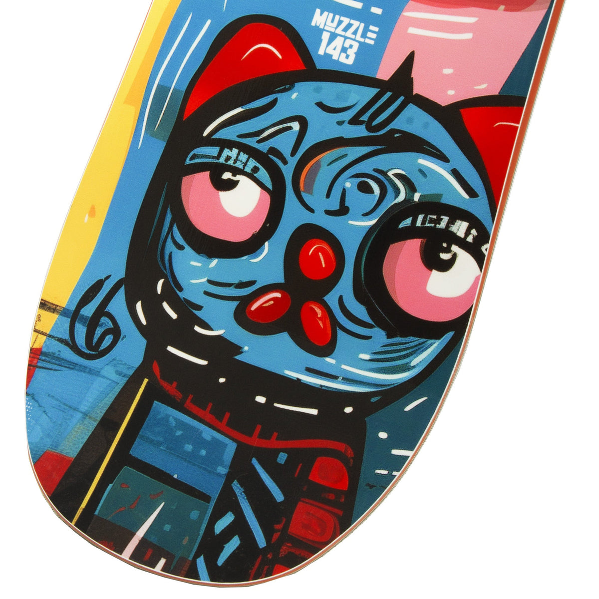 Detail grafiky snowboardu Hatchey Muzzle