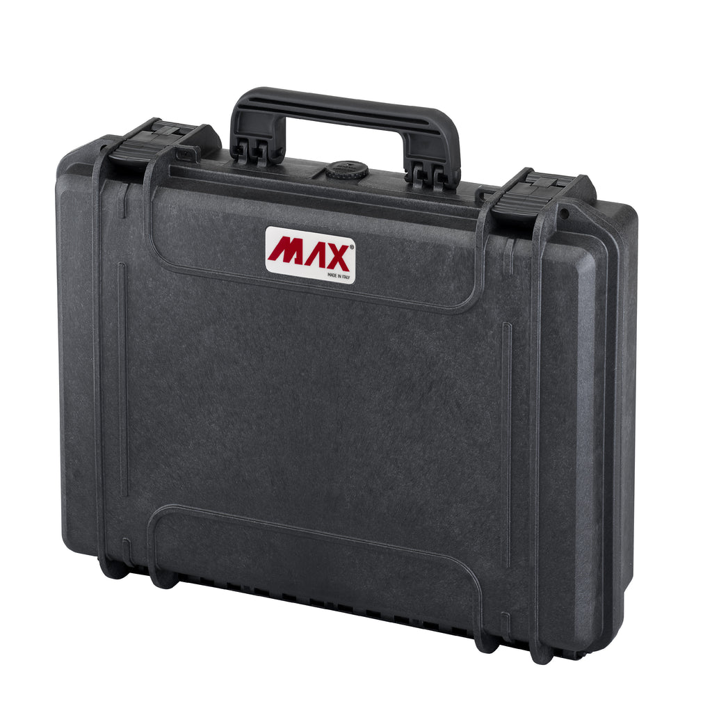 Odolný kufr MAX 465/125 ČERNÝ (Varianta Pěnová výplň čtvercovaná)