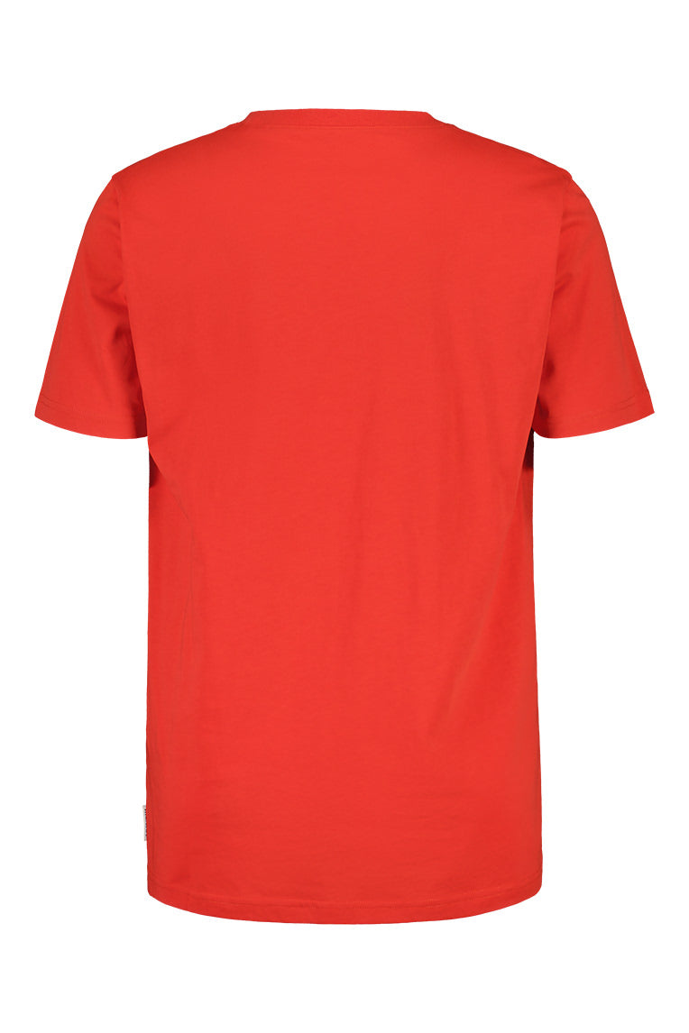 Pánské Triko Maloja IllerM. fire red