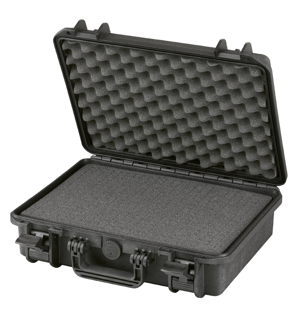 Odolný kufr MAX 380/115 ČERNÝ (Varianta Pěnová výplň čtvercovaná)
