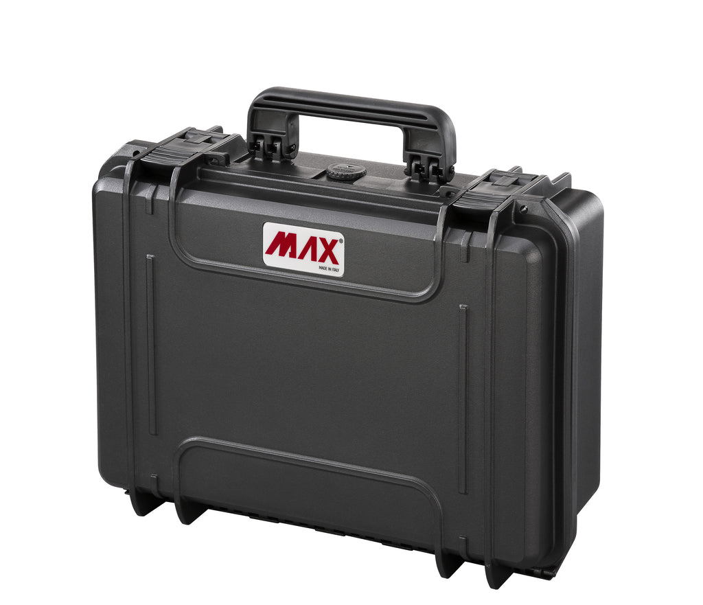 Odolný kufr MAX 430 ČERNÝ (Varianta Pěnová výplň čtvercovaná)
