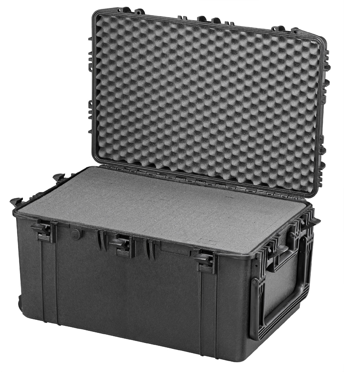 Odolný kufr MAX 750/400 ČERNÝ (Varianta Pěnová výplň čtvercovaná)