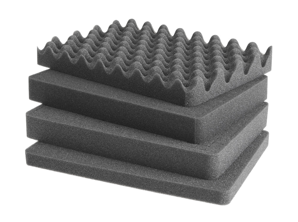 Odolný kufr MAX 1100 ČERNÝ (Varianta Pěnová výplň čtvercovaná)
