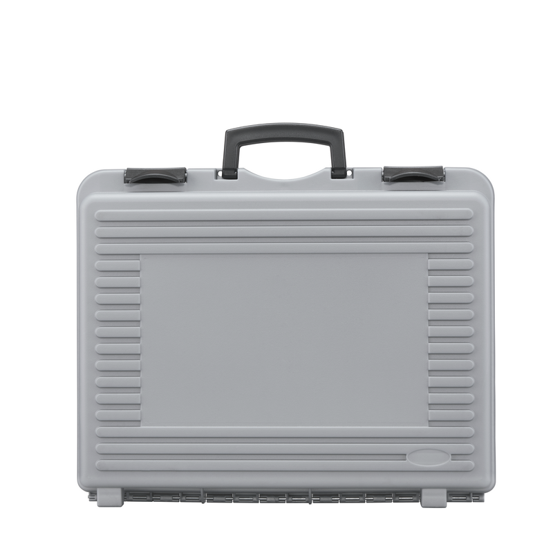 Kufr PROCASE 170/43H122 šedý (Varianta 1 x nopková pěna, 1x pěnová výplň kostky)