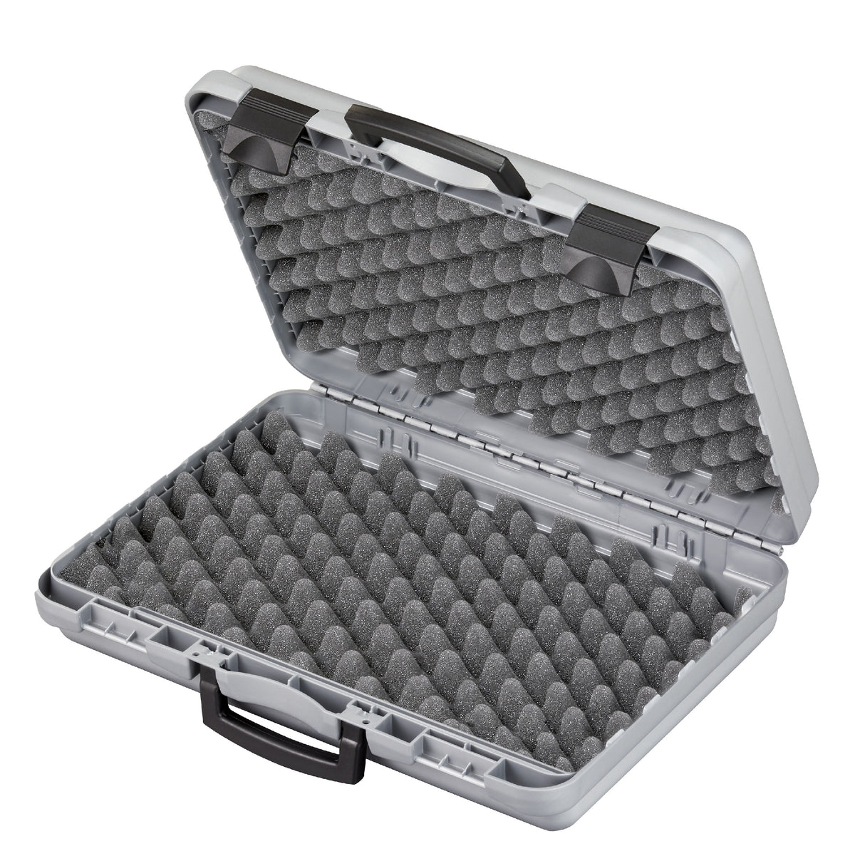 Kufr PROCASE 170/48H132 šedý (Varianta 1 x nopková pěna, 1x pěnová výplň kostky)