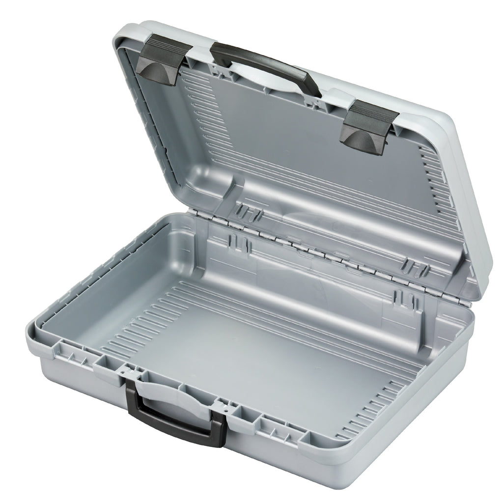 Kufr PROCASE 170/48H160 šedý (Varianta 1 x nopková pěna, 1x pěnová výplň kostky)