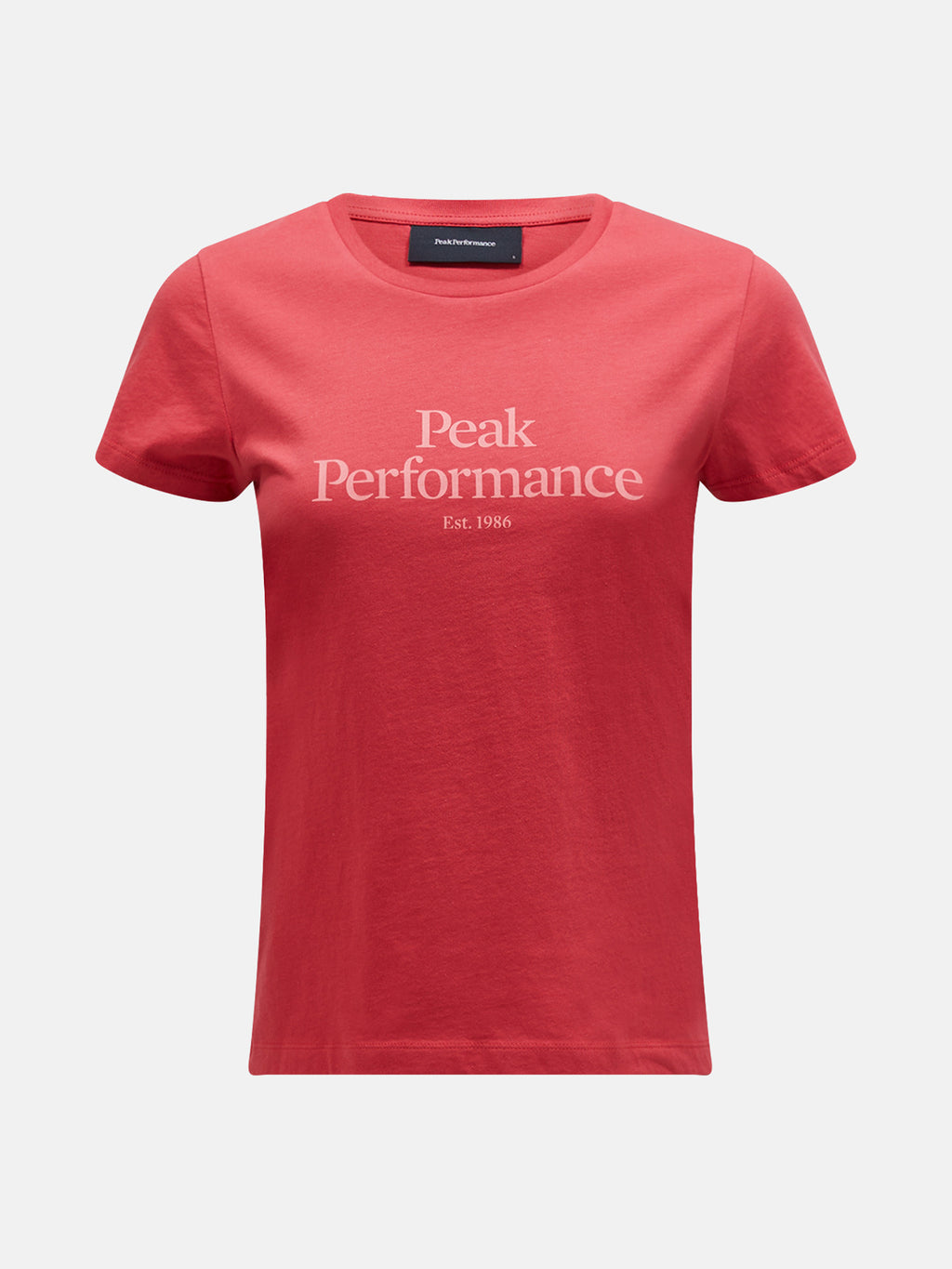 Dámské Tričko Peak Performance W Original Tee - Softer Red