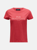 Dámské Tričko Peak Performance W Original Tee - Softer Red