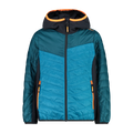 Dětská bunda CMP KID HYBRID JACKET FIX HOOD modrá