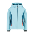 Dětská softshell bunda CMP KID G JACKET FIX HOOD modrá