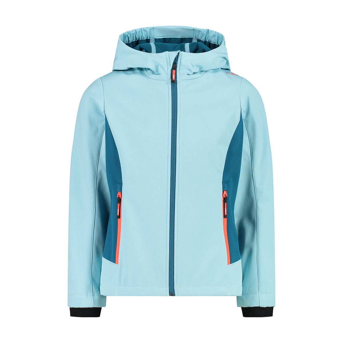 Dětská softshell bunda CMP KID G JACKET FIX HOOD modrá