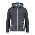 Dětská mikina CMP KID G JACKET FIX HOOD šedá