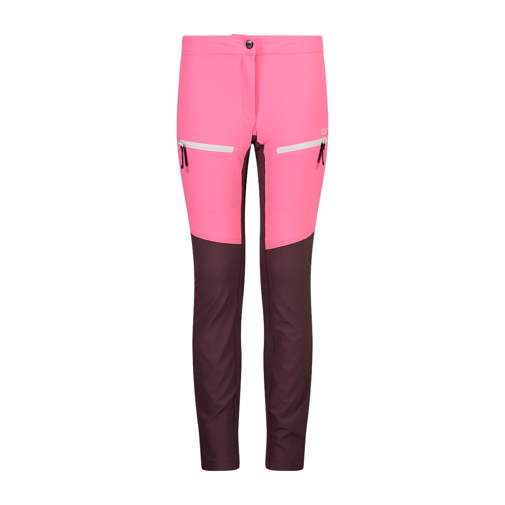 Dětské kalhoty CMP KID G LONG PANT růžové