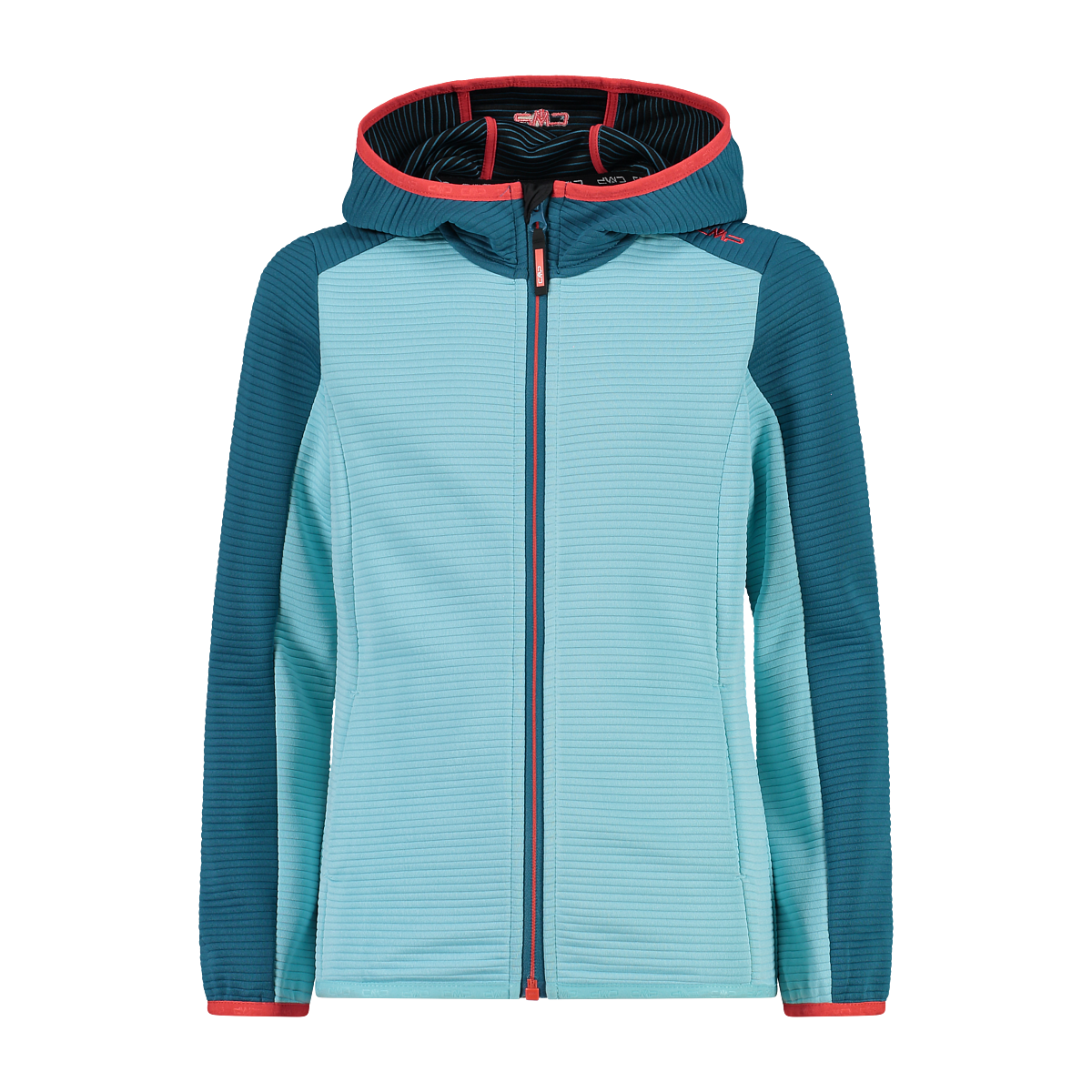 Dětská mikina CMP KID G FIX HOOD JACKET modrá