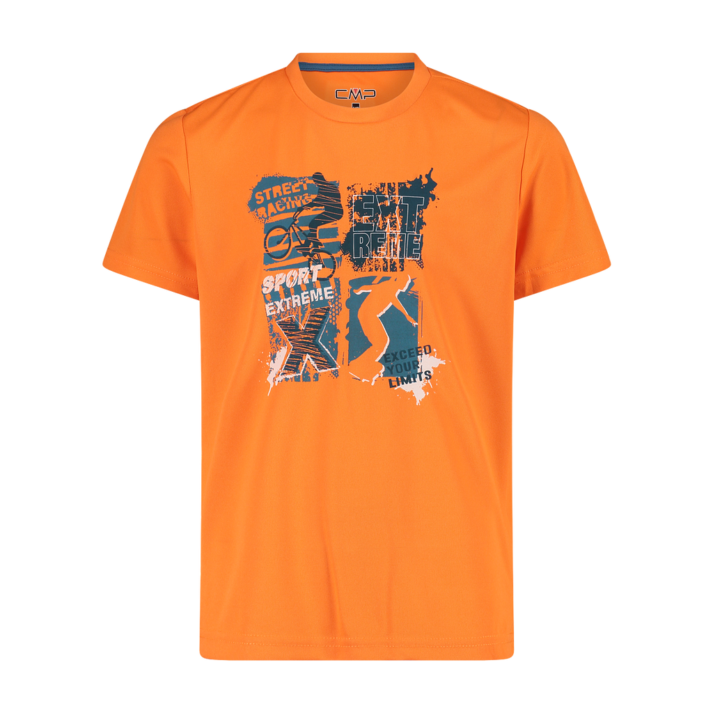 Dětské triko CMP KID T-SHIRT oranžové