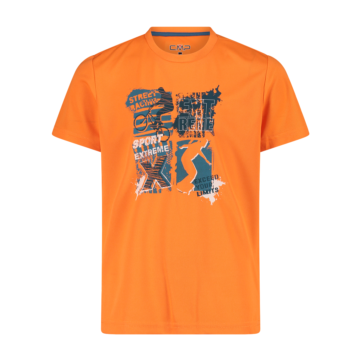 Dětské triko CMP KID T-SHIRT oranžové