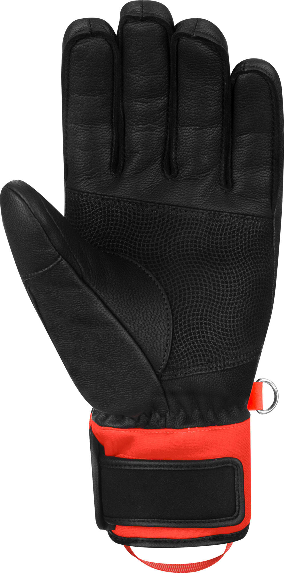 Rukavice Reusch Worldcup Warrior Team - black / fluo red (Velikost 9)
