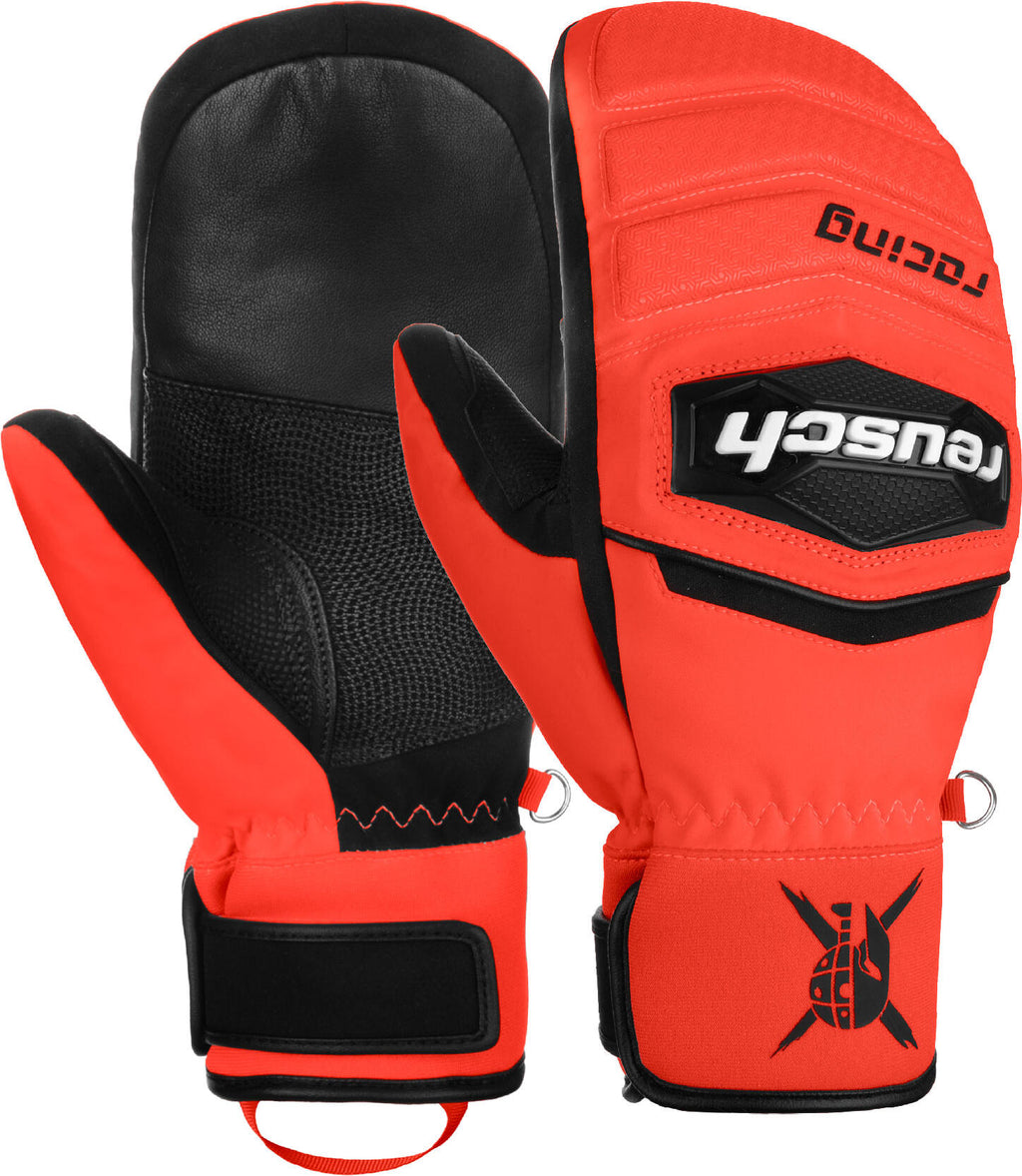 Rukavice Reusch Worldcup Warrior R-TEX XT Mitten - black / fluo red