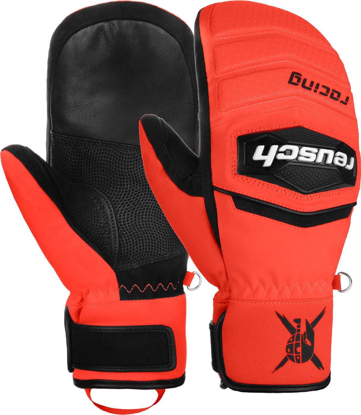 Rukavice Reusch Worldcup Warrior R-TEX XT Mitten - black / fluo red