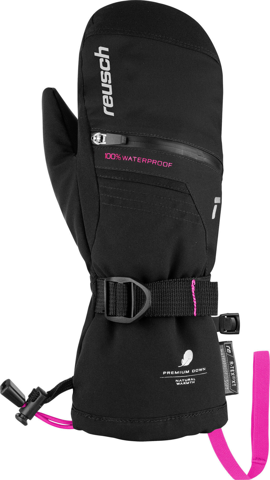 Rukavice Reusch Lando R-TEX XT Junior Mitten - cerise / pink glo (Velikost 6)
