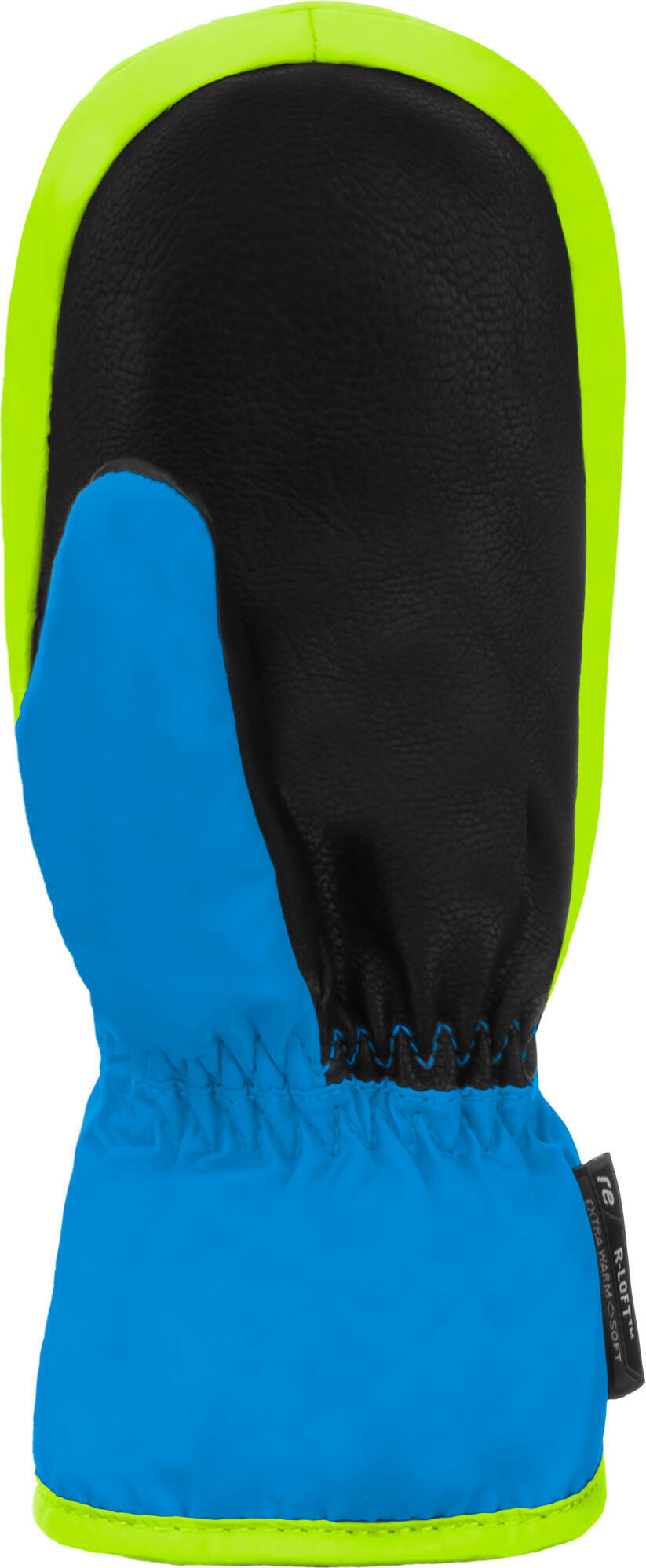 Rukavice Reusch Ben Mitten - brilliant blue / safety yellow (Velikost 2)