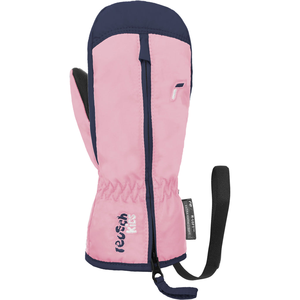 Rukavice Reusch Ben Mitten - light rose / dress blue (Velikost 2)