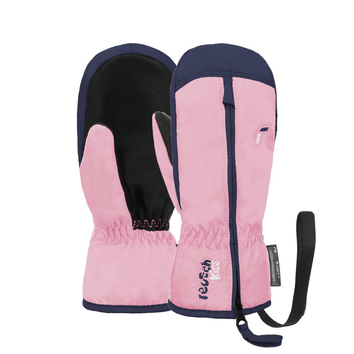 Rukavice Reusch Ben Mitten - light rose / dress blue