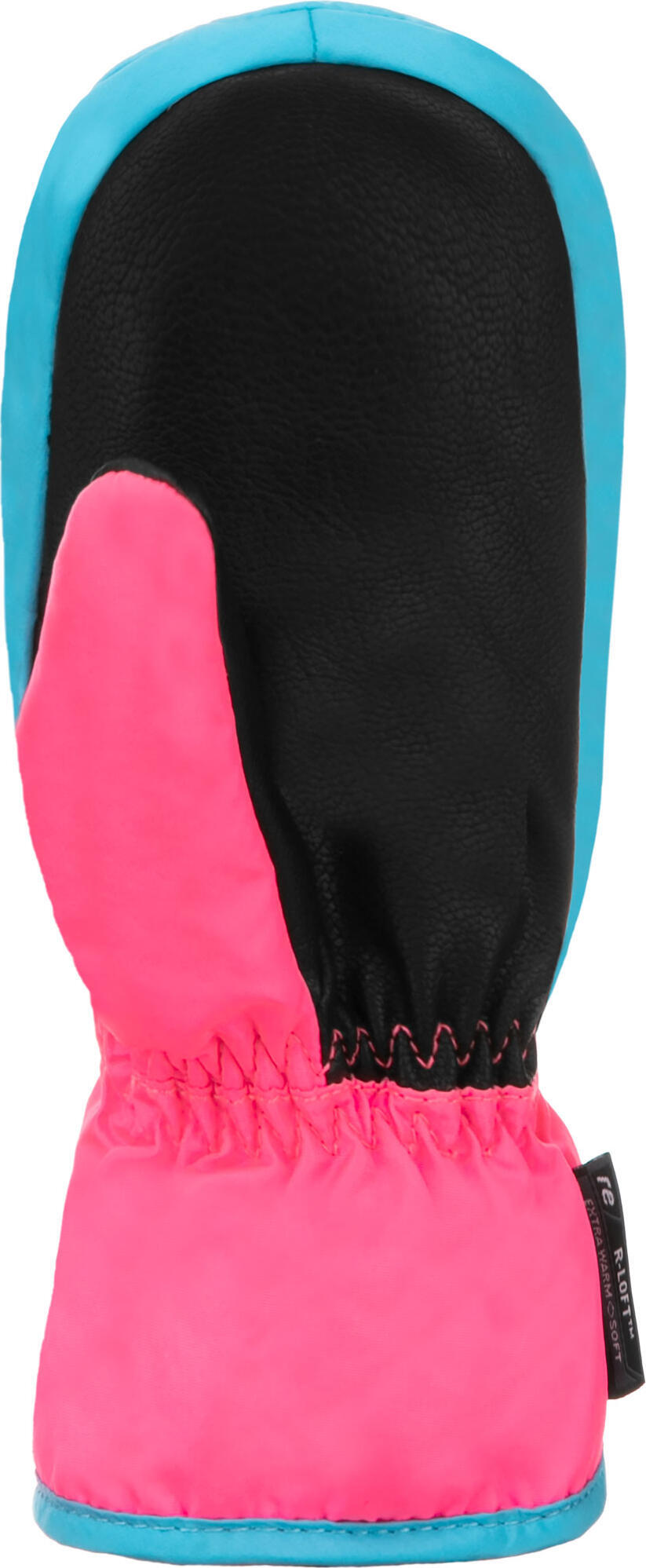 Rukavice Reusch Ben Mitten - knockout pink / bachelor button (Velikost 2)
