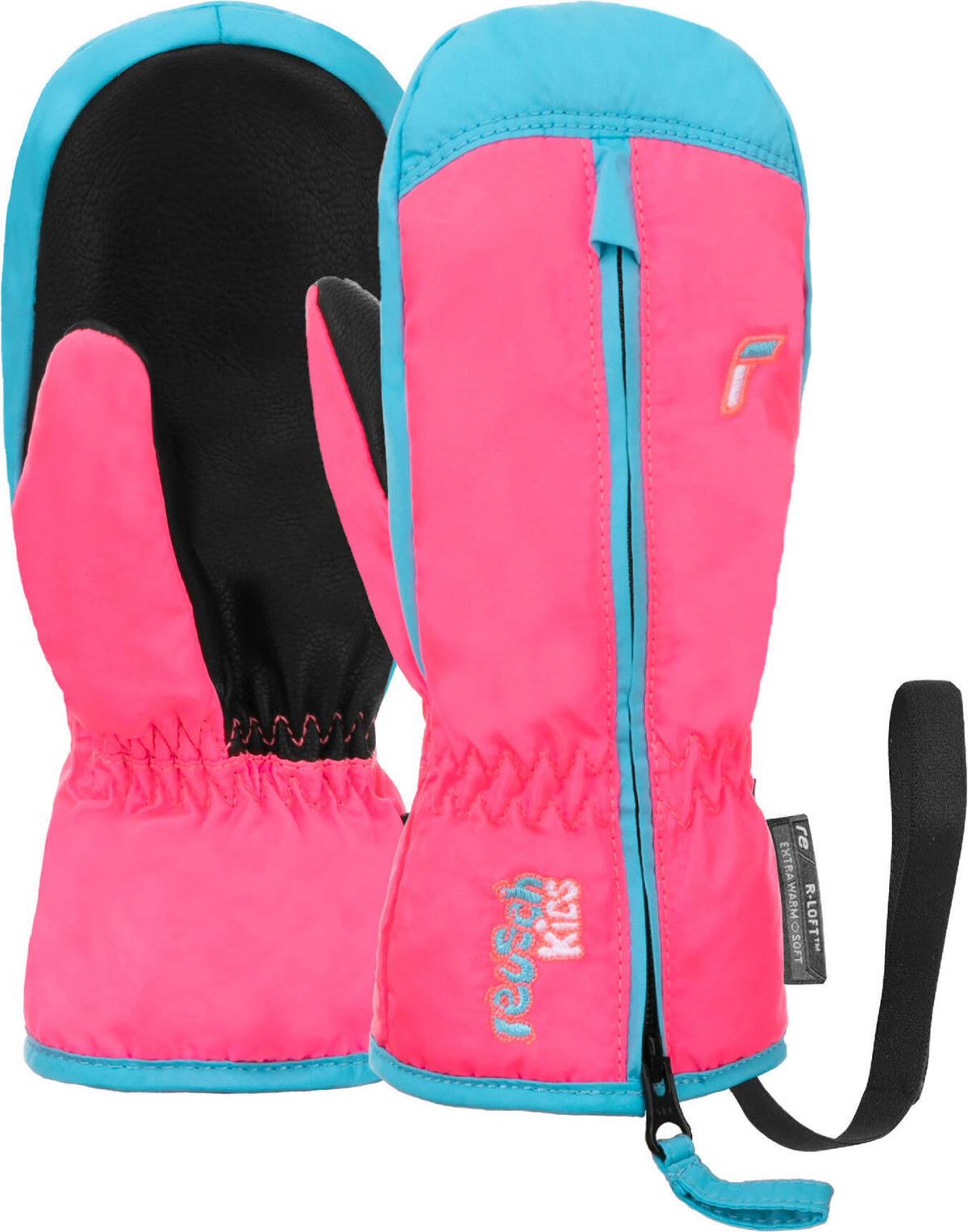 Rukavice Reusch Ben Mitten - knockout pink / bachelor button