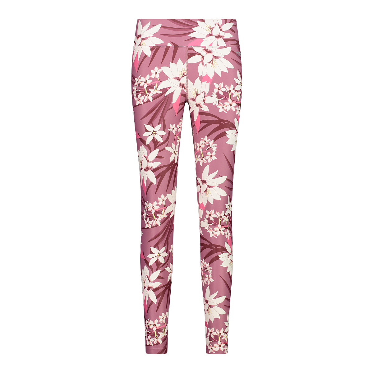 Dámské legíny CMP WOMAN LONG PANT květované