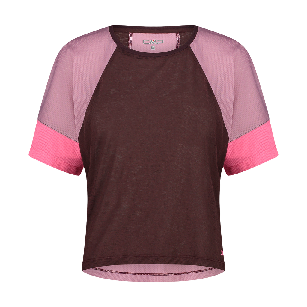 Dámské triko CMP WOMAN T-SHIRT švěstkové