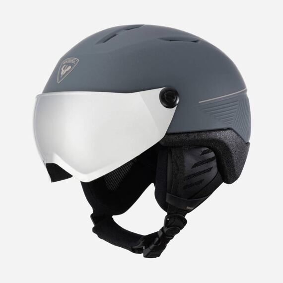 Lyžařská helma Rossignol FIT VISOR IMPACTS PHOTOCH GREY