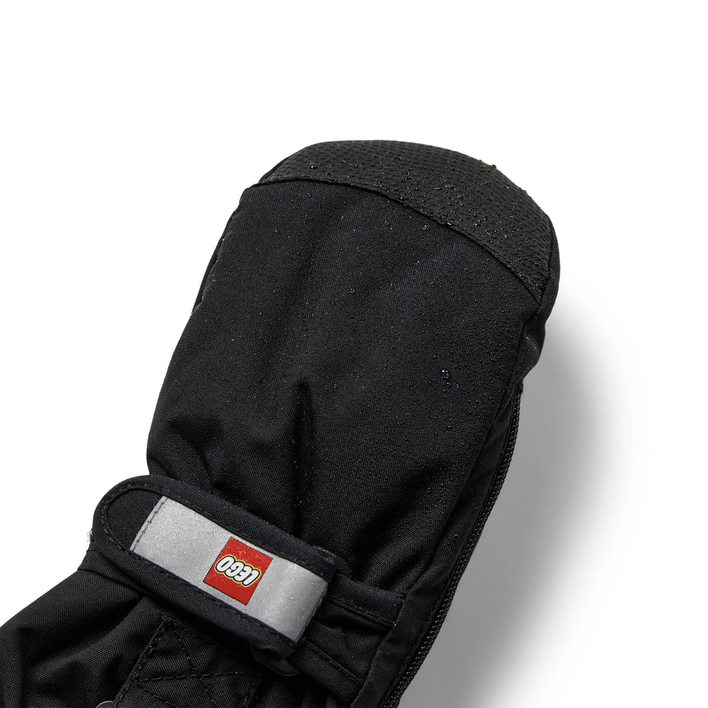 Rukavice LEGO Kidswear LWARIPO 703 černá (Velikost 98/104)
