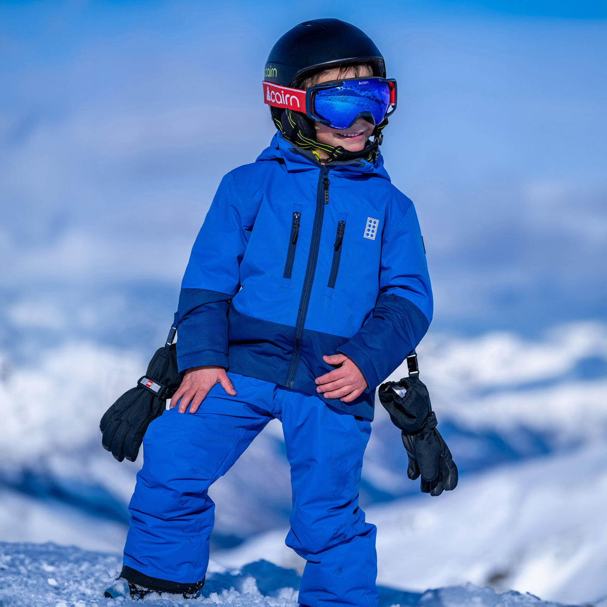 Rukavice LEGO Kidswear LWAZUN 705 černá (Velikost 134/140)