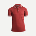 Klučičí triko Kjus Stefan Polo S/S - Cosmic Red - 2021