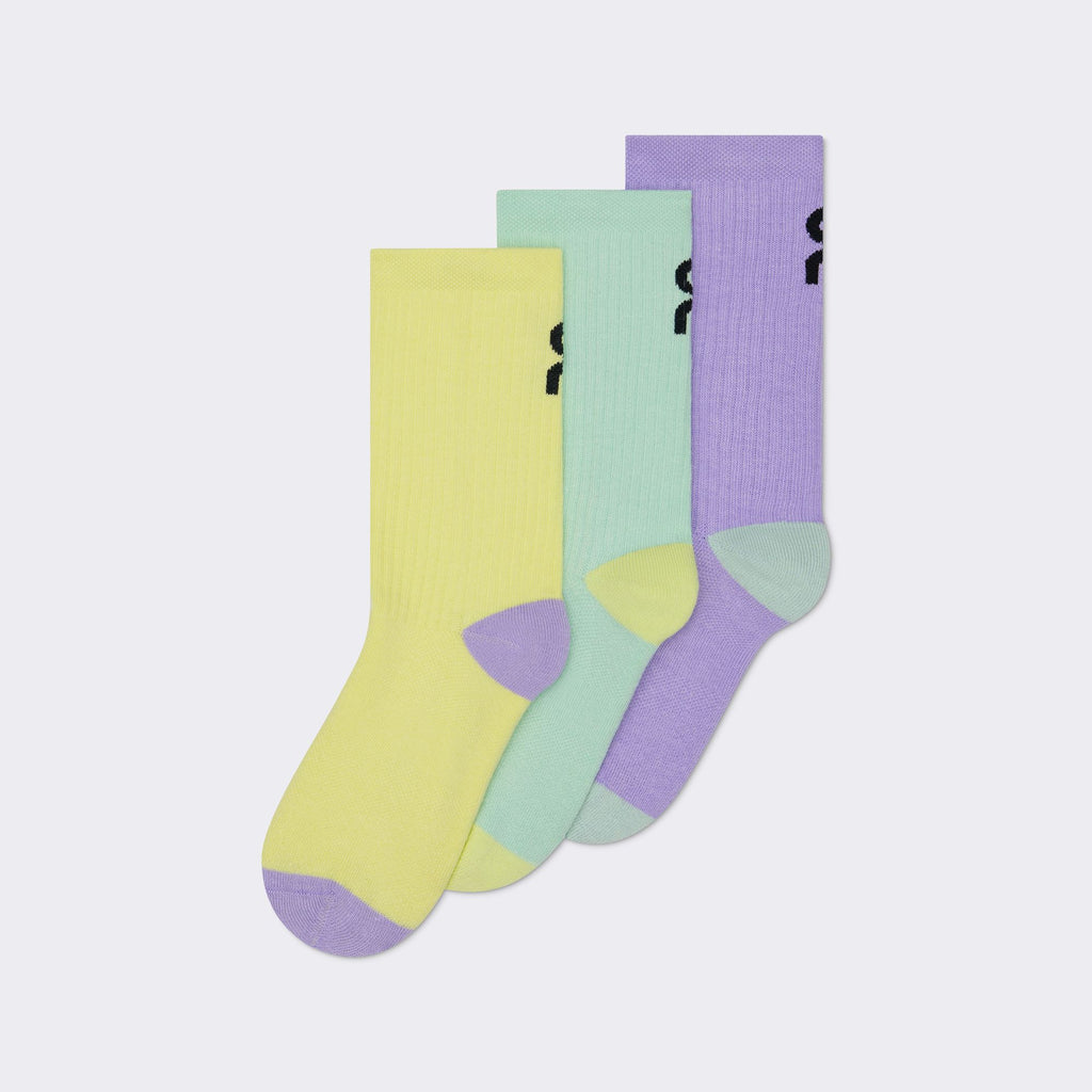 On Logo Sock High 3-pack Kids