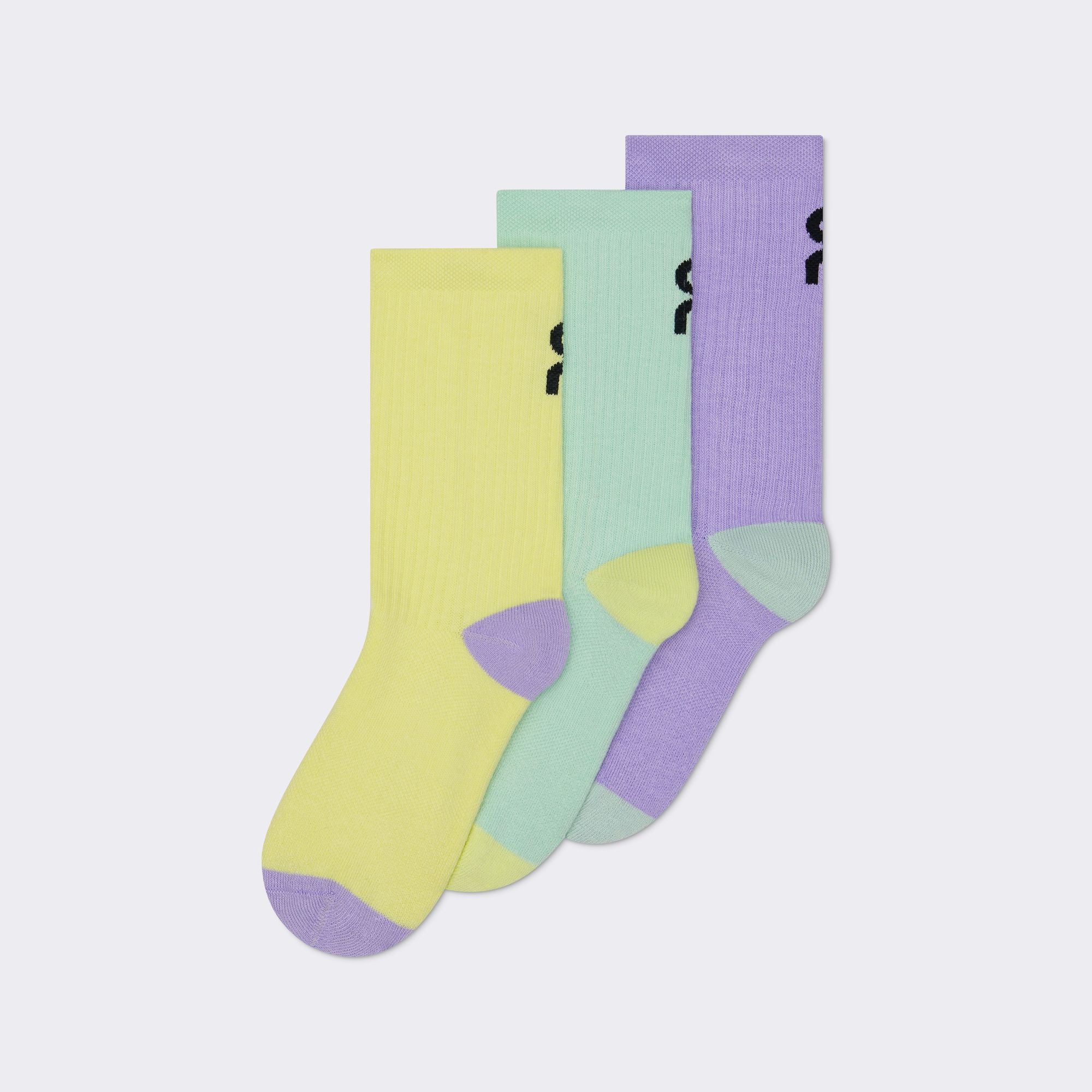 On Logo Sock High 3-pack Kids