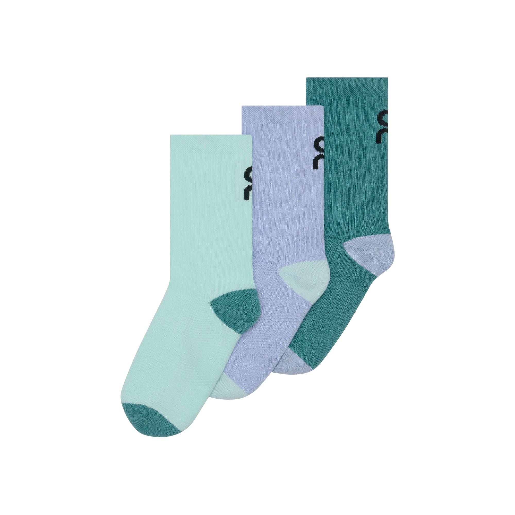 On Logo Sock High 3-pack Kids