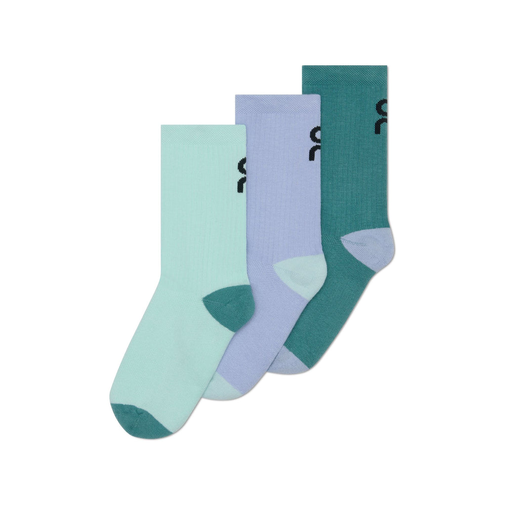 On Logo Sock High 3-pack Kids
