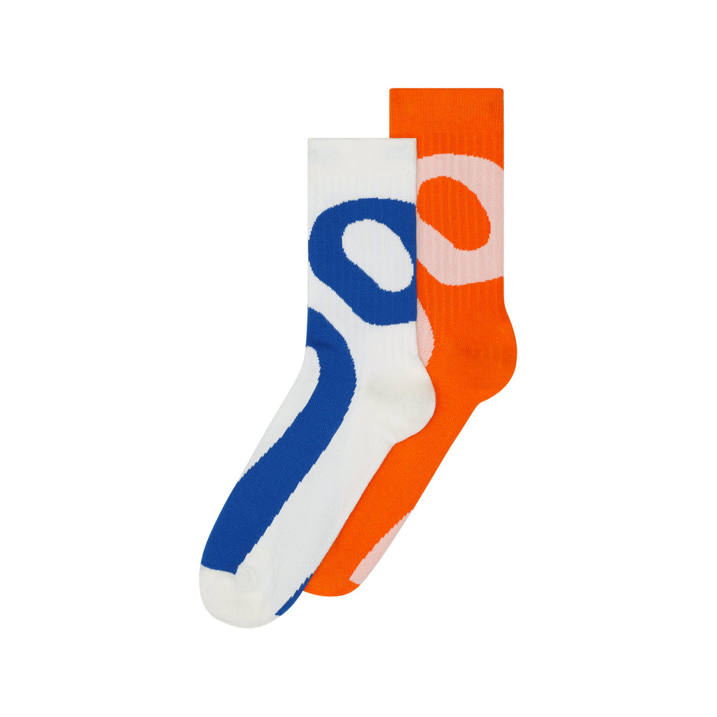 On Liquid Logo Sock High 2-pack