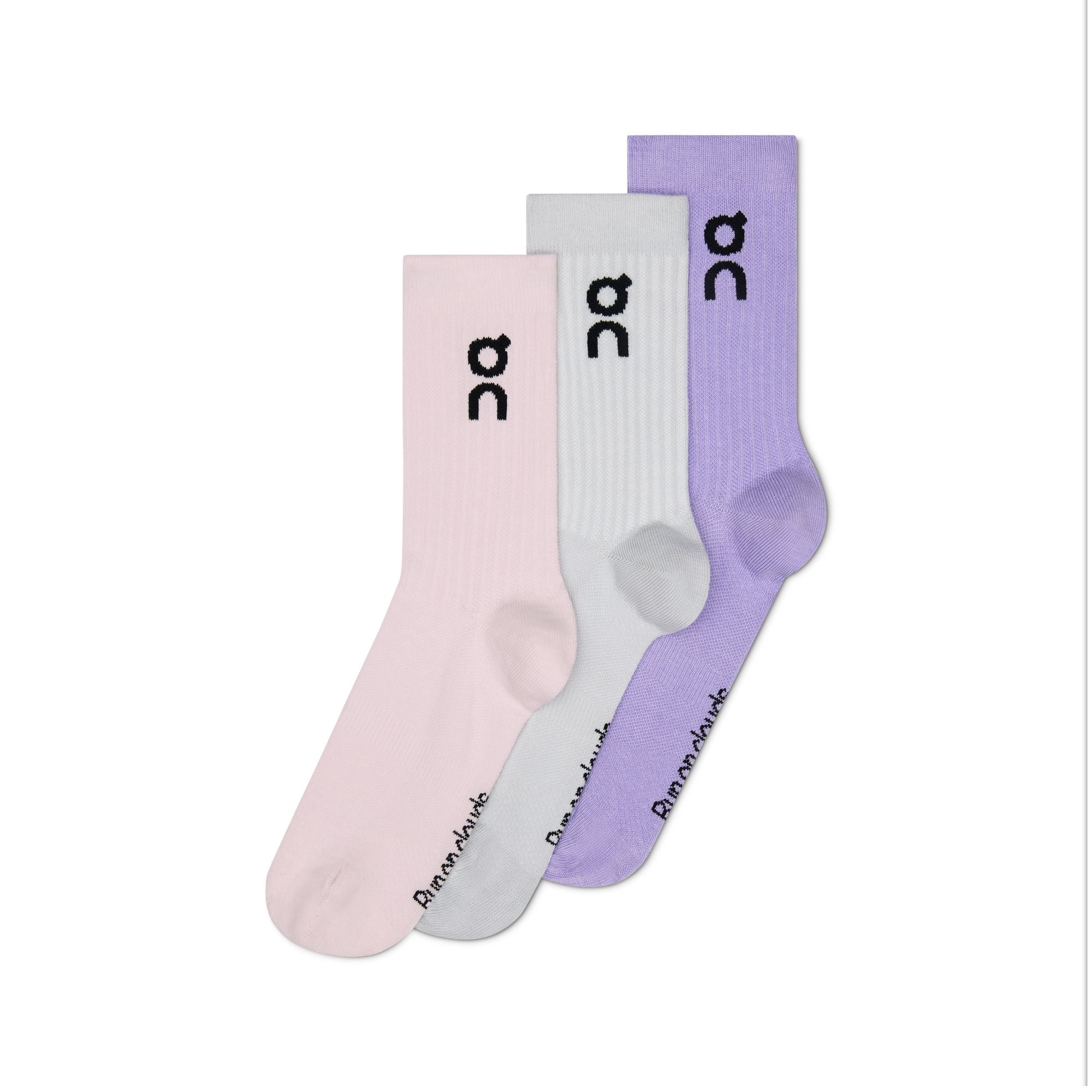 On Logo Sock High 3-pack