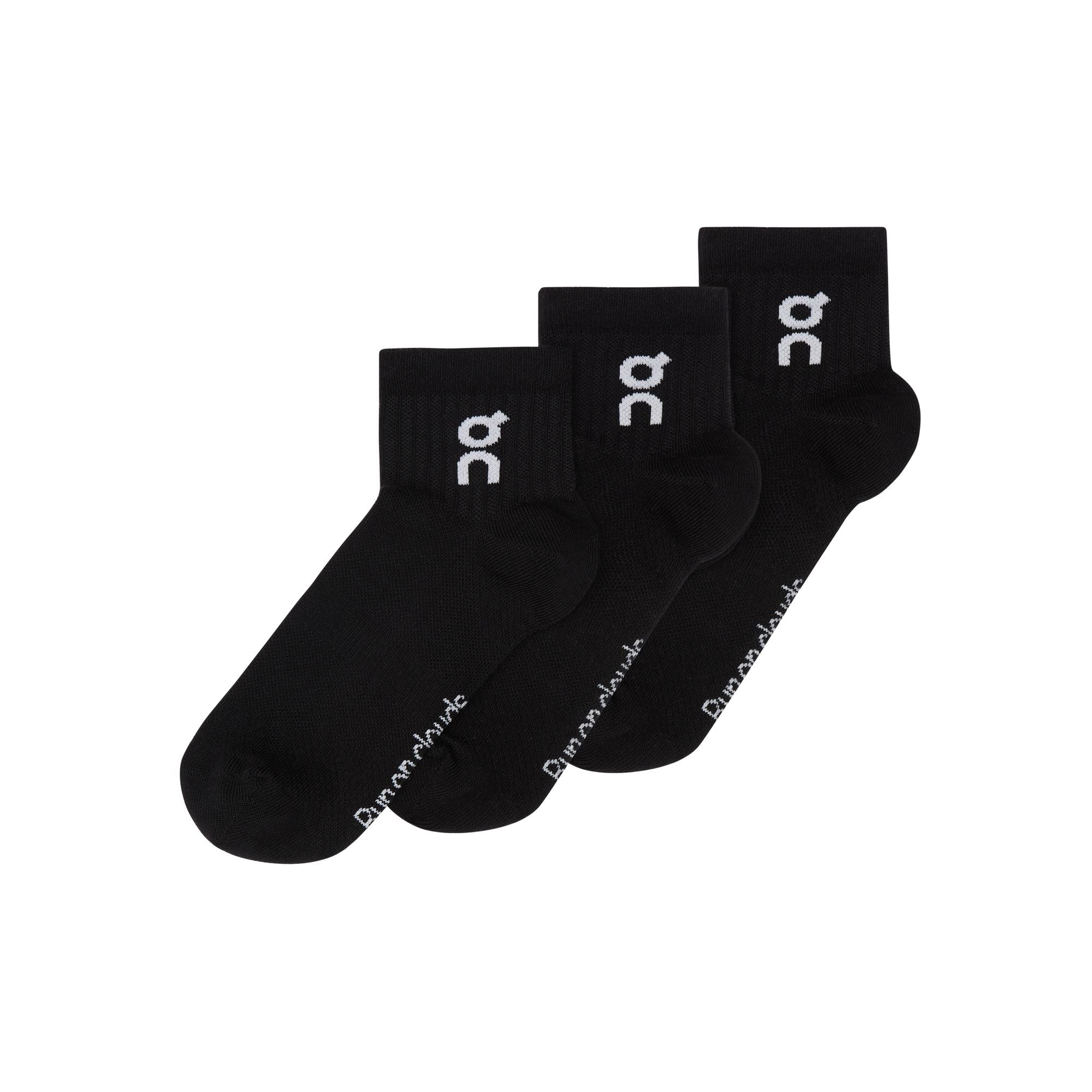 On Logo Sock Mid 3-pack