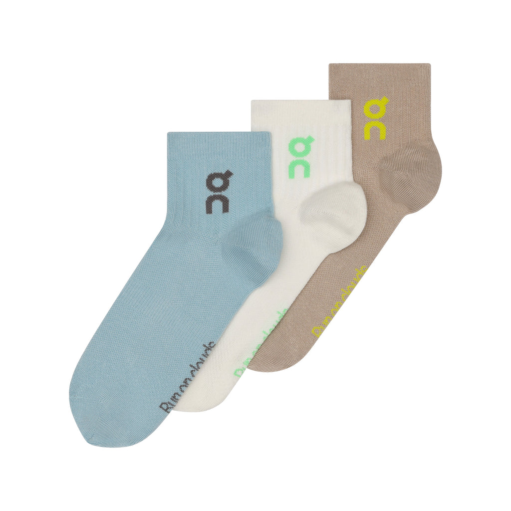 On Logo Sock Mid 3-pack