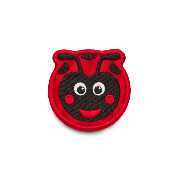 Dětský odznáček na suchý zip Affenzahn Velcro badge - LADYBIRD