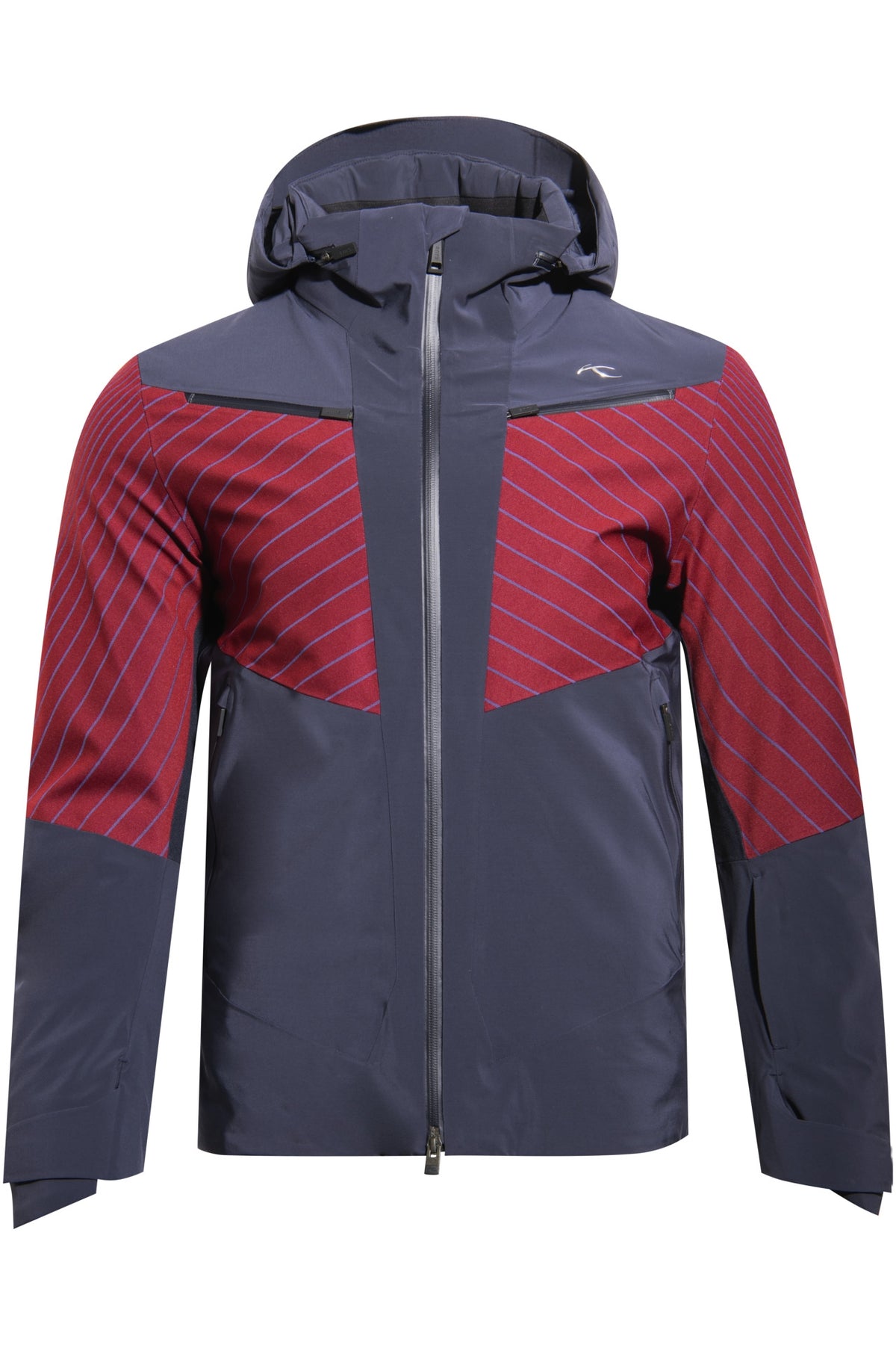 Pánská bunda Kjus LK React Jacket - Deep Space-Garnet Red (Velikost 52)