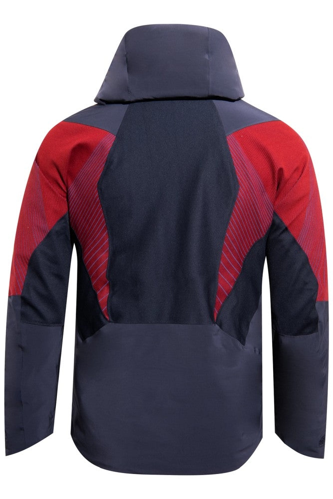 Pánská bunda Kjus LK React Jacket - Deep Space-Garnet Red (Velikost 52)