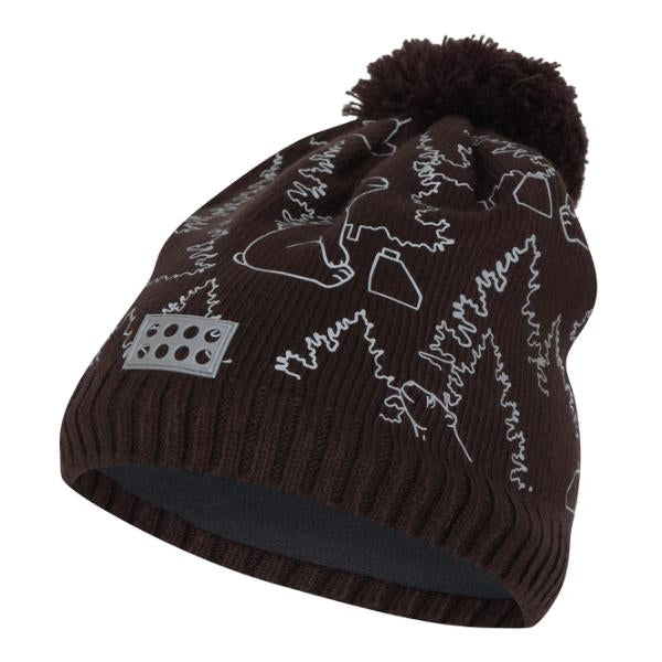 Dětská čepice Lego wear ANVIK 702 - Dark Brown
