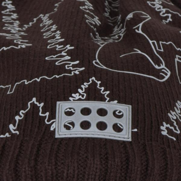 Dětská čepice Lego wear ANVIK 702 - Dark Brown (Velikost 50/52)