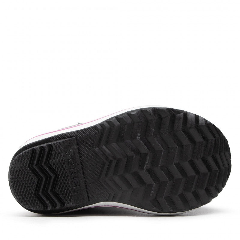 Dětské Boty SOREL CHILDRENS YOOT PAC NYLON WP - Chrome Grey, Black (Velikost 30)