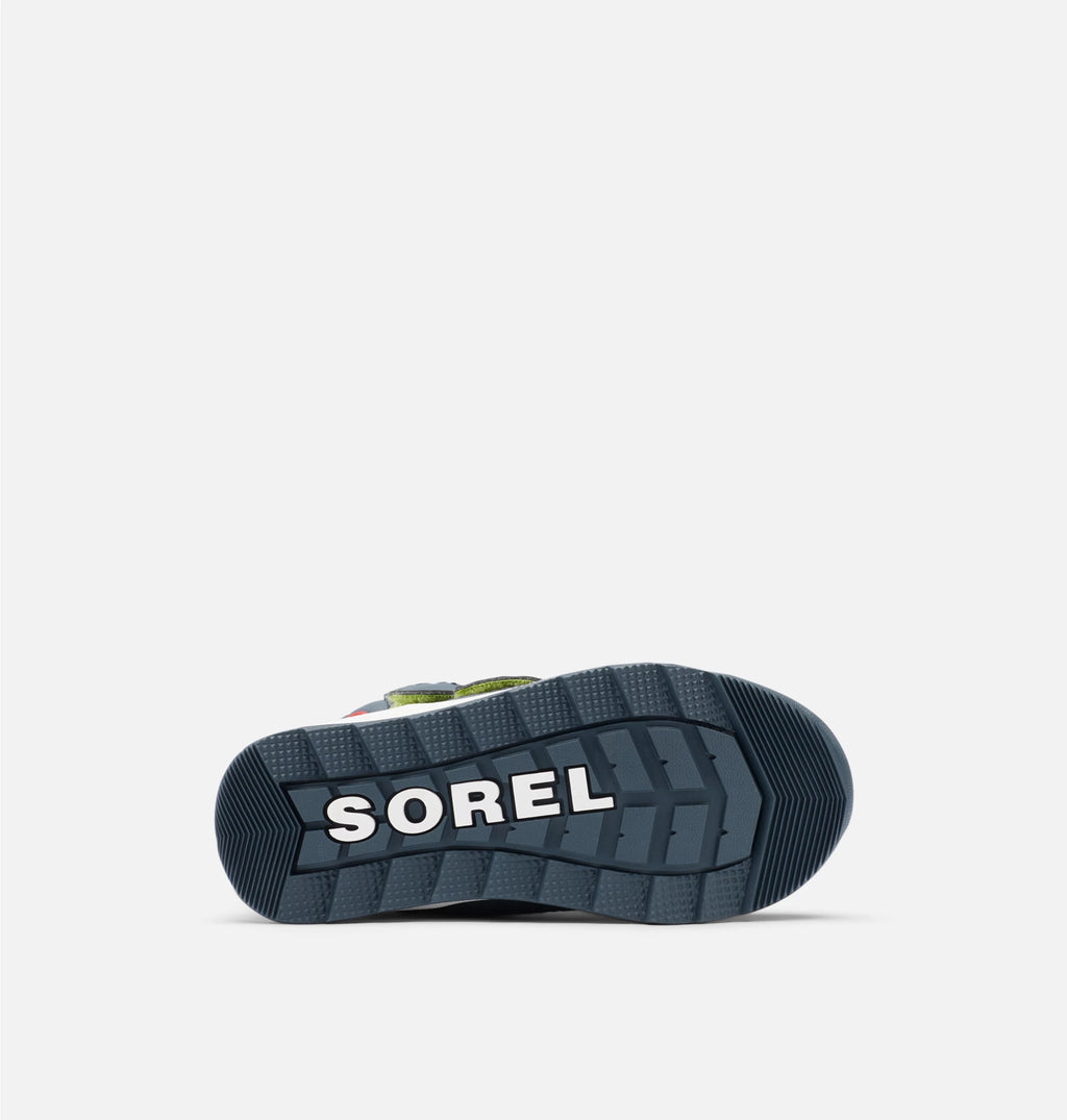 Dětské boty SOREL CHILDRENS WHITNEY II STRAP WP - Uniform Blue, Cherrybomb (Velikost 31)